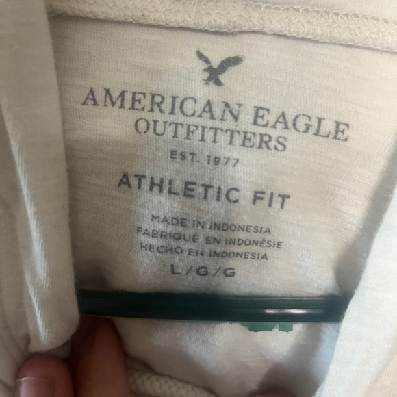 American Eagle Long Sleeve Hoodie Tee - Picture 2 of 3